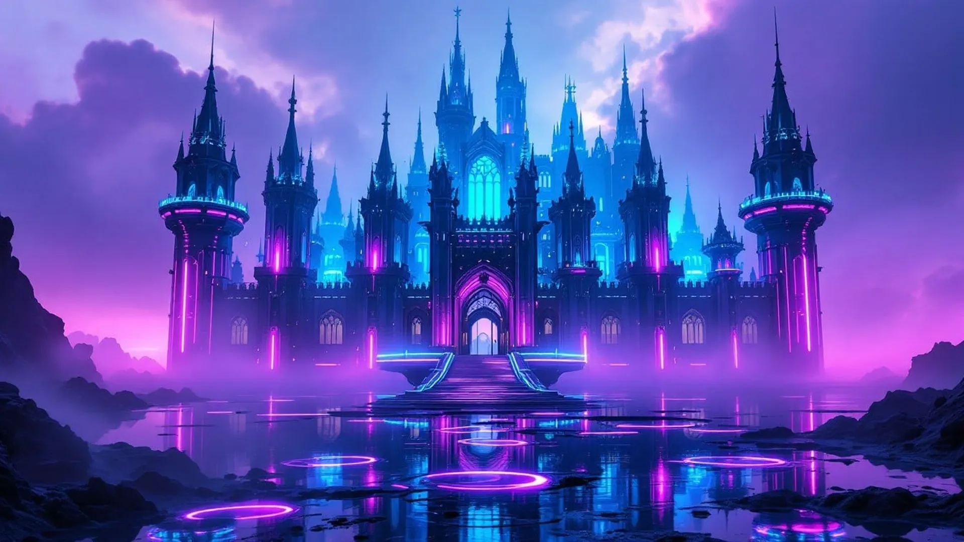 网络赌博城堡夜景全貌 - 飞驰娱乐